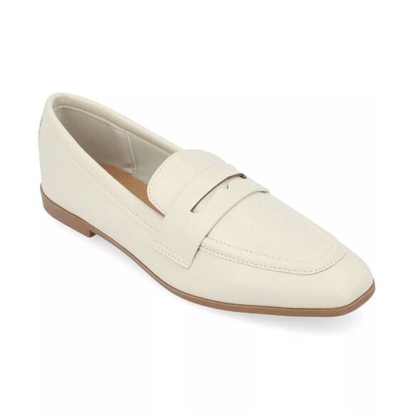 Journee Collection Women's Myeesha Tru Comfort Foam Loafer Slip On - Bone 9 - Picture 7 of 12